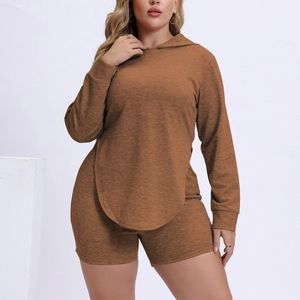 Shein hoodie and biker shorts set 4xl size 20 (runs small)